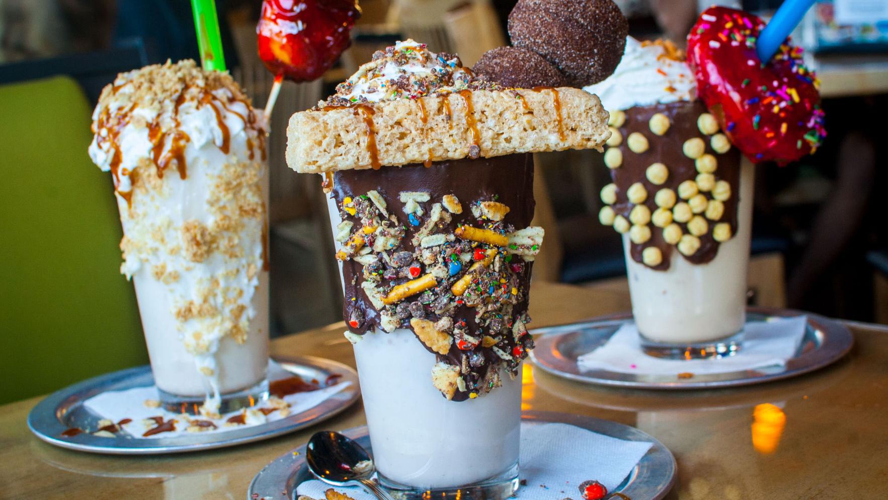 Tucson spot makes absurd milkshakes topped with donuts and rice krispies